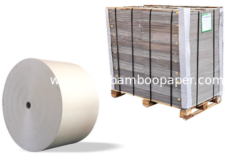 China Foldable Unbleached Strawboard Paper two side grey in rolls and sheets supplier